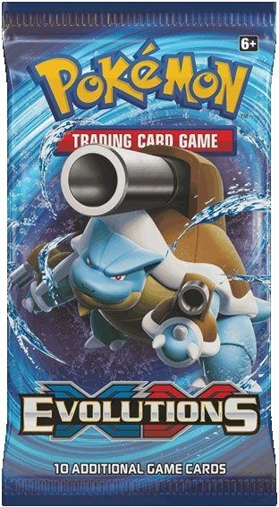Może i nie taki tani ale rzadki! Booster XY Evolutions