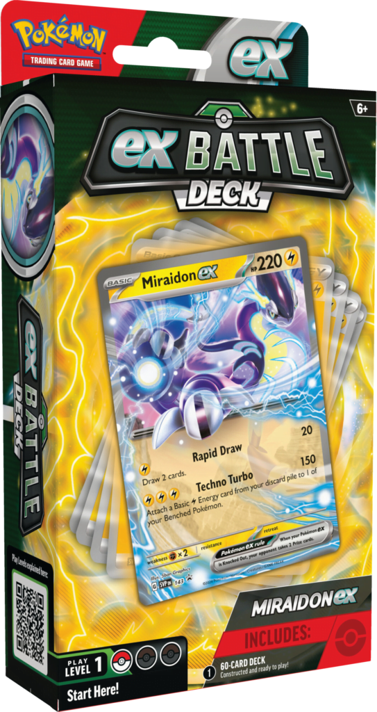 ex Battle Deck Miraidon ex w dobrej cenie