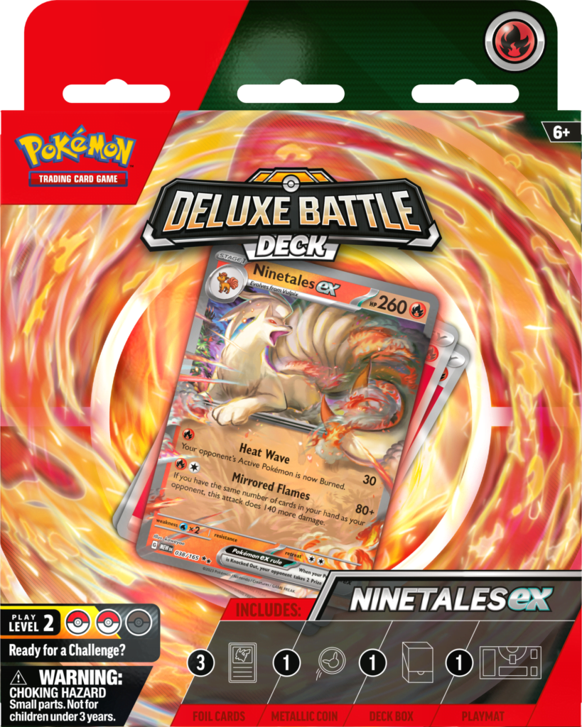 Deluxe Battle Deck Ninetales ex w promocji