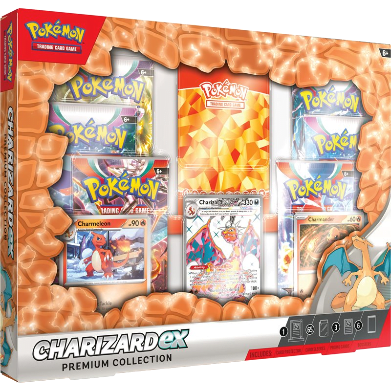 Charizard ex Premium Collecton tanio w Basanti