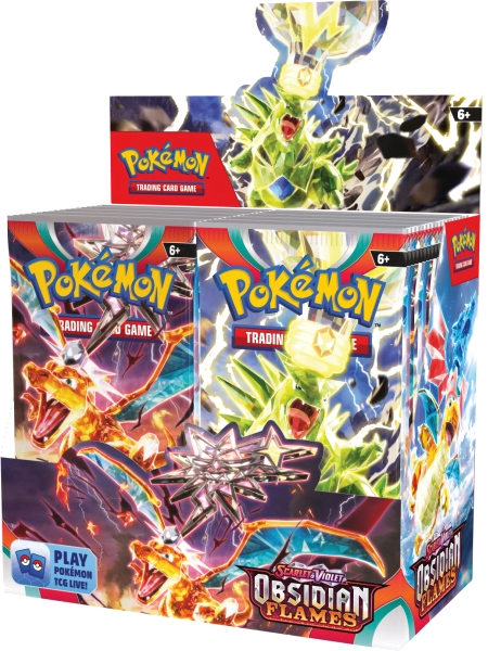 Obsidian Flames Booster Box w promocji na DragonEye