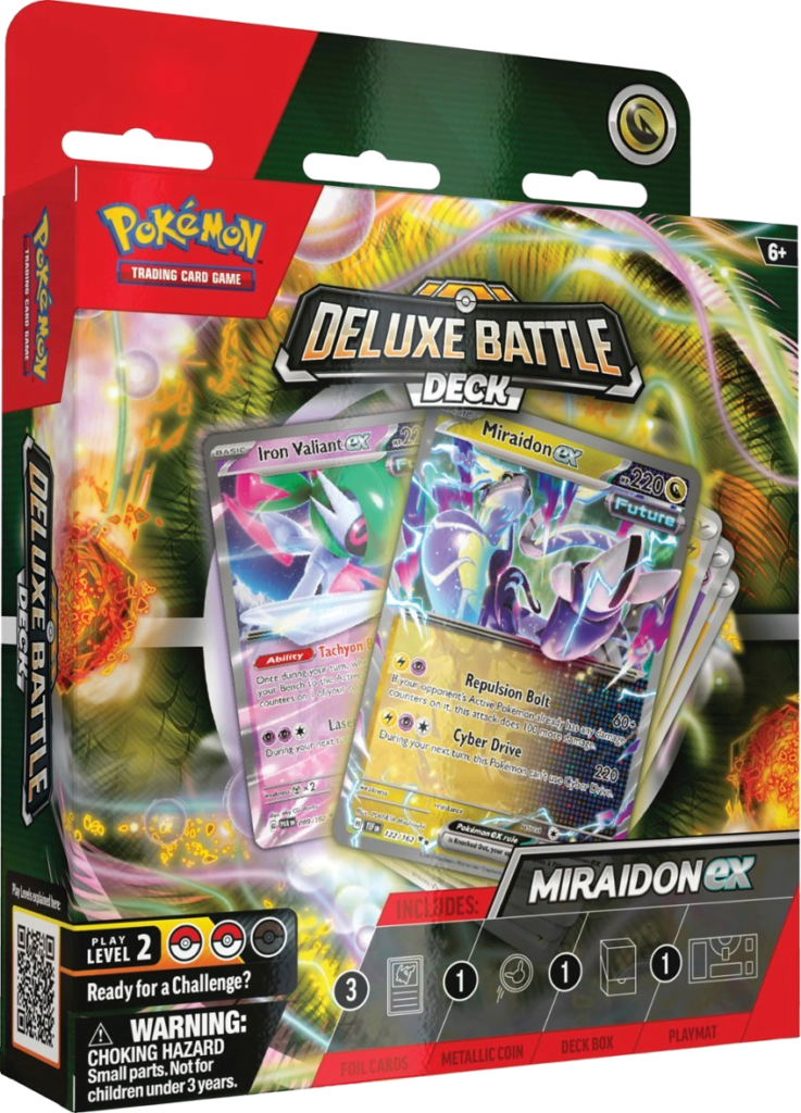 League Battle Deck Miraidon ex & Regieleki VMAX w promocji na Cztery szuflady