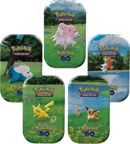 Zestaw mini tinów z Pokemon GO w dobrej cenie