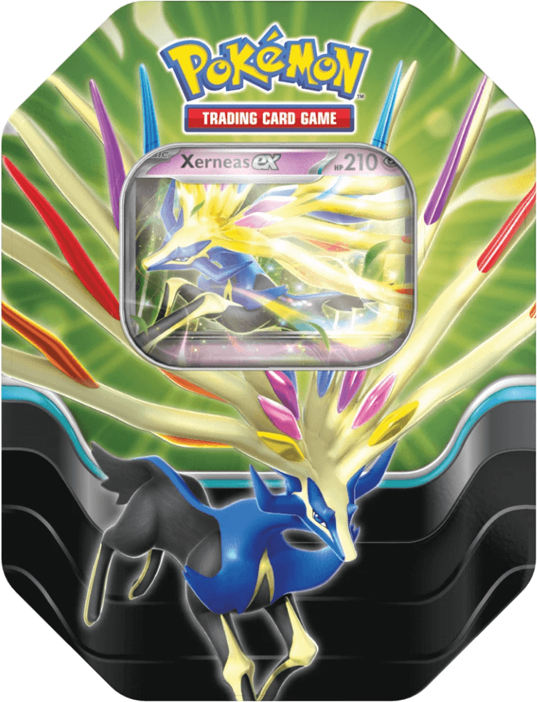 Tin Azure Legends Xerneas ex w promocji