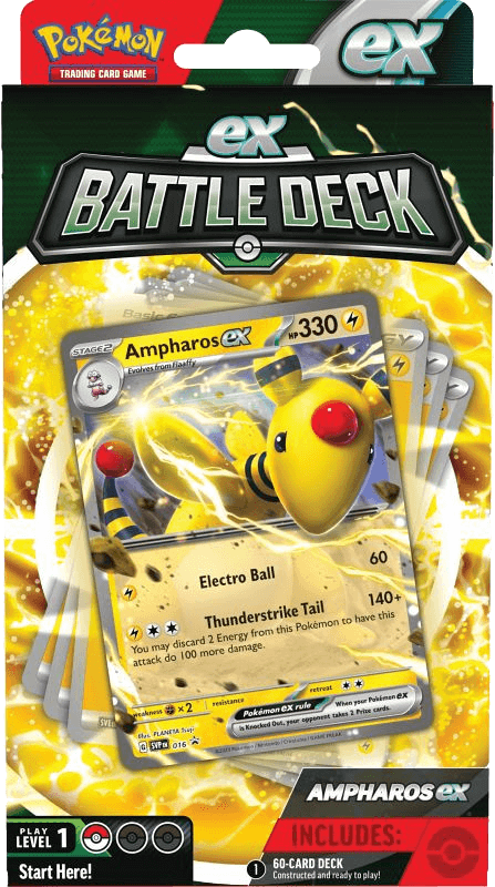 ex Battle Deck Ampharos ex w dobrej cenie