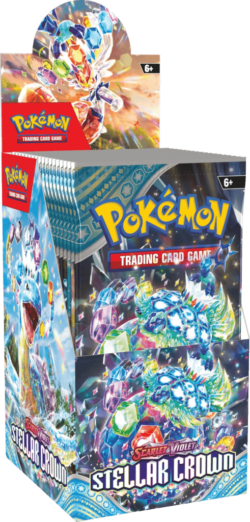 Half Booster Box ze Stellar Crown w niskiej cenie - TCGN