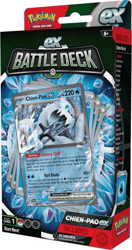 ex Battle Deck Chien-Pao ex w dobrej cenie