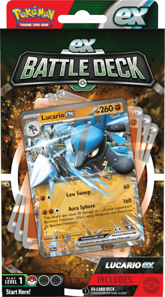 ex Battle Deck Lucario ex w dobrej cenie