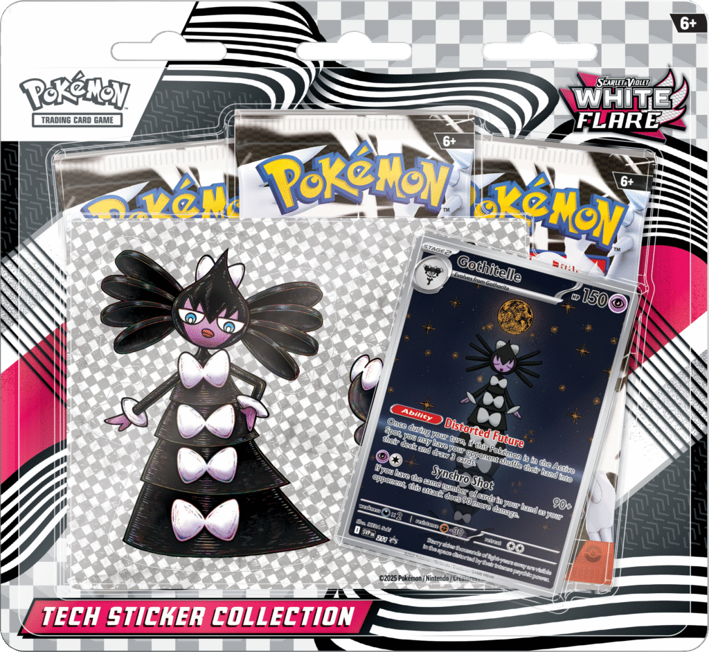 White Flare Tech Sticker Collection w niezłej cenie