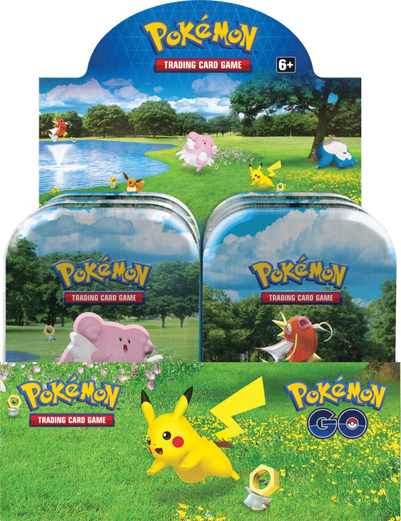 Pokemon GO Mini Tin Display w promocji