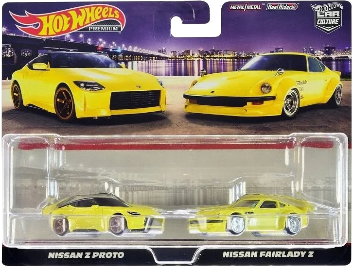 Hot Wheels Car Culture 2-Pack Nissan w dobrej cenie