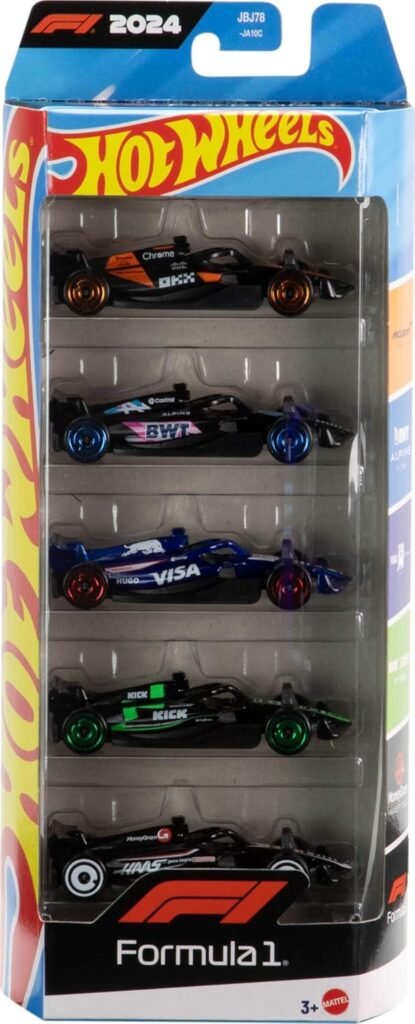 5-pack F1 Hot Wheels w dobrej cenie