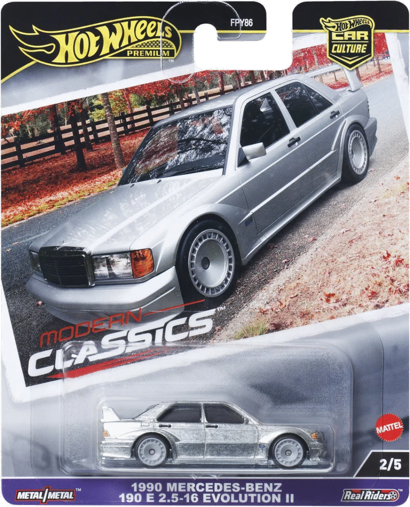 Hot Wheels Premium Mercedes-Benz 190E Evolution II w dobrej cenie
