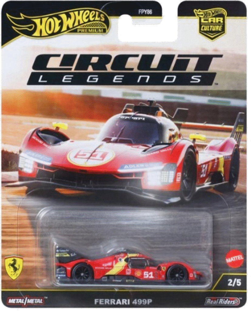 Hot Wheels Premium Ferrari 499P w dobrej cenie