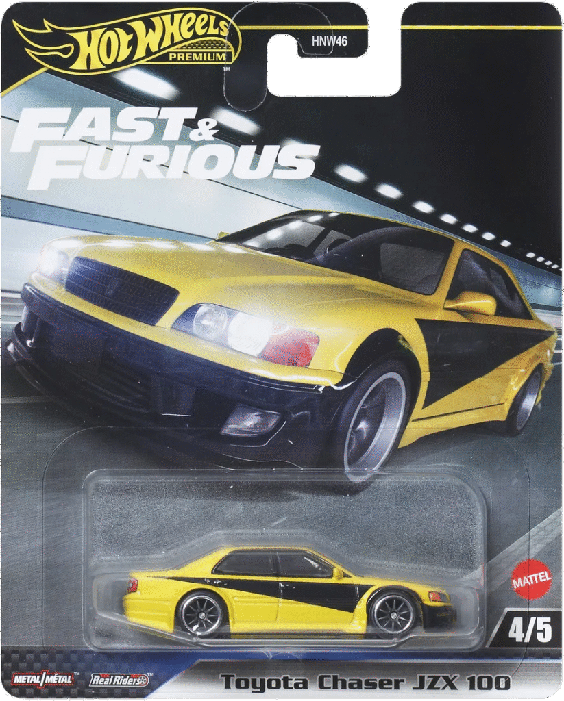 Hot Wheels Premium Toyota Chaser JZX 100 w dobrej cenie