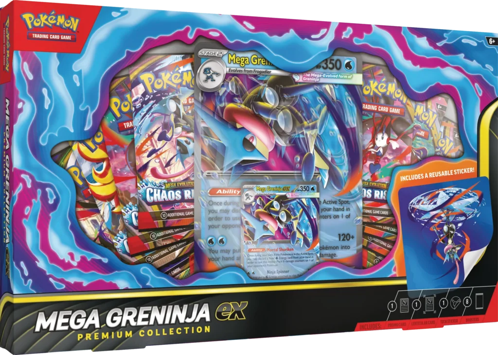Mega Greninja ex Premium Collection w dobrej cenie