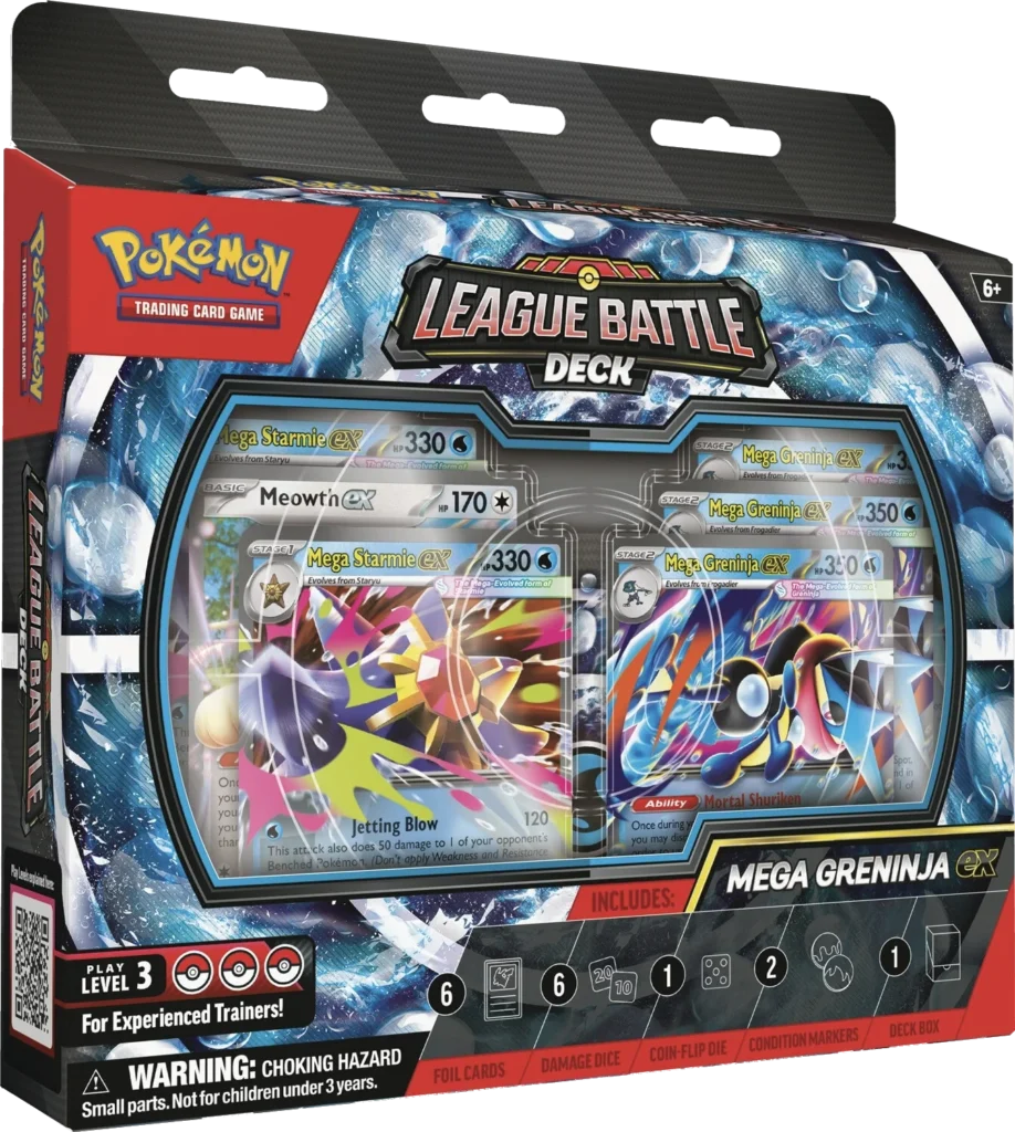 Mega Greninja ex League Battle Deck już w listopadzie